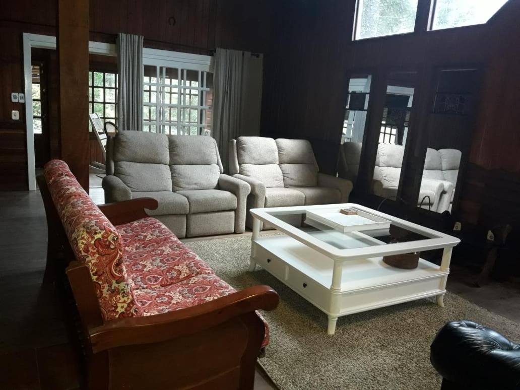 Casarao Da Cascata Villa Gramado Bagian luar foto