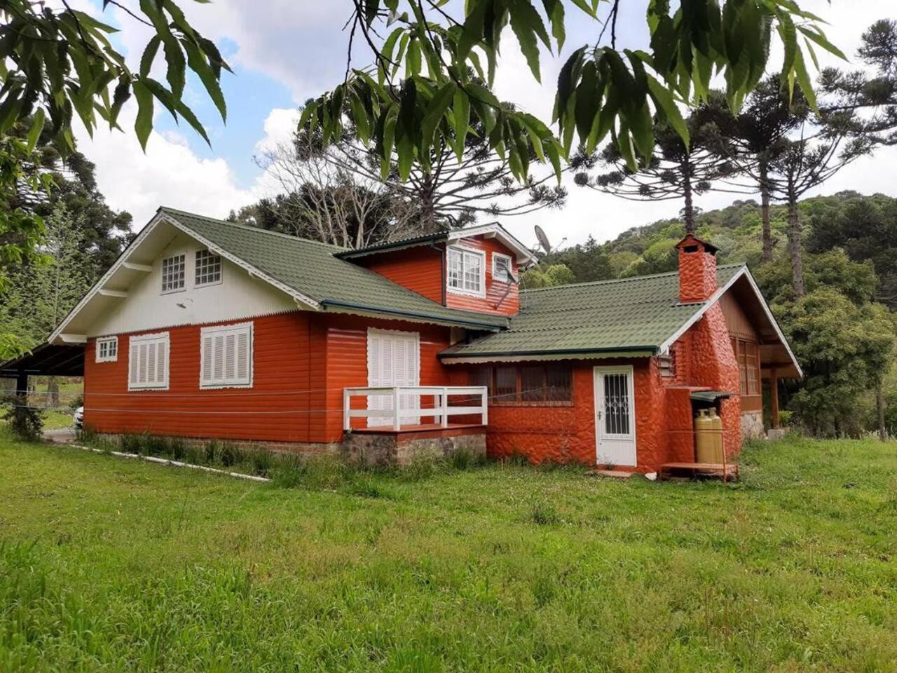 Casarao Da Cascata Villa Gramado Bagian luar foto