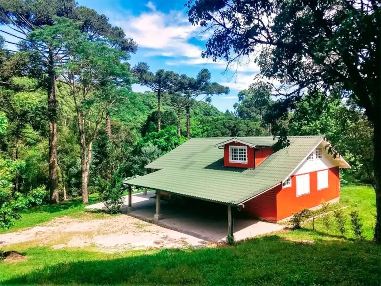 Casarao Da Cascata Villa Gramado Bagian luar foto