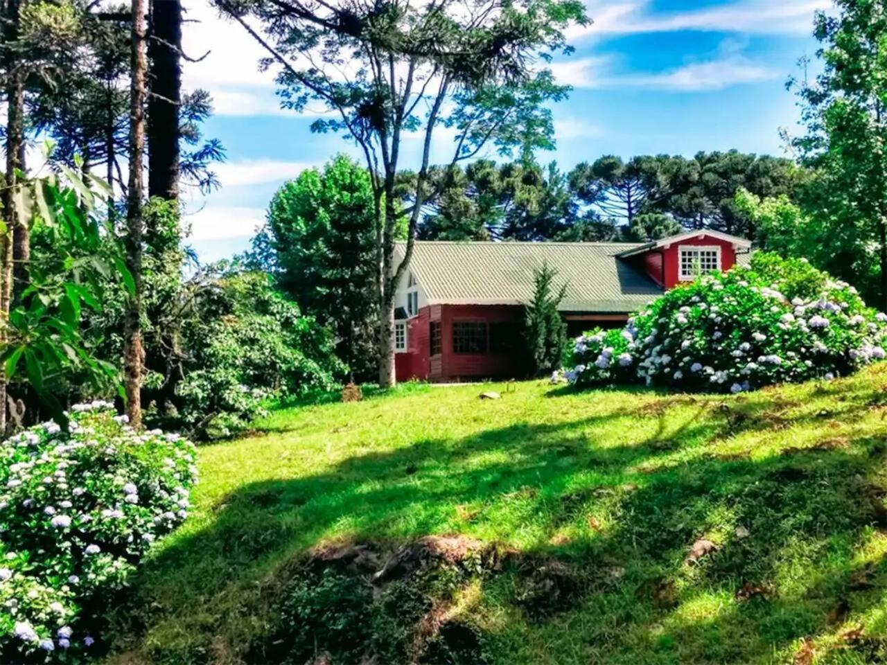 Casarao Da Cascata Villa Gramado Bagian luar foto